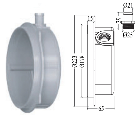 Ss180l Pool Light Niche